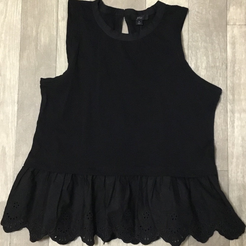 J Crew black top
